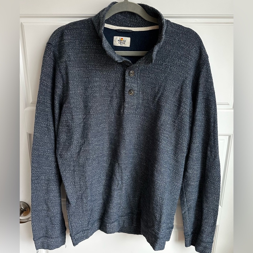 Marine Layer Men's Clayton Pullover Size Large